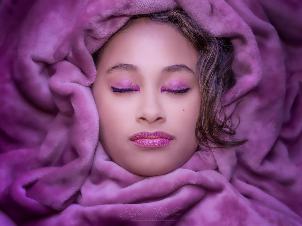 Photo studio mode maquillage